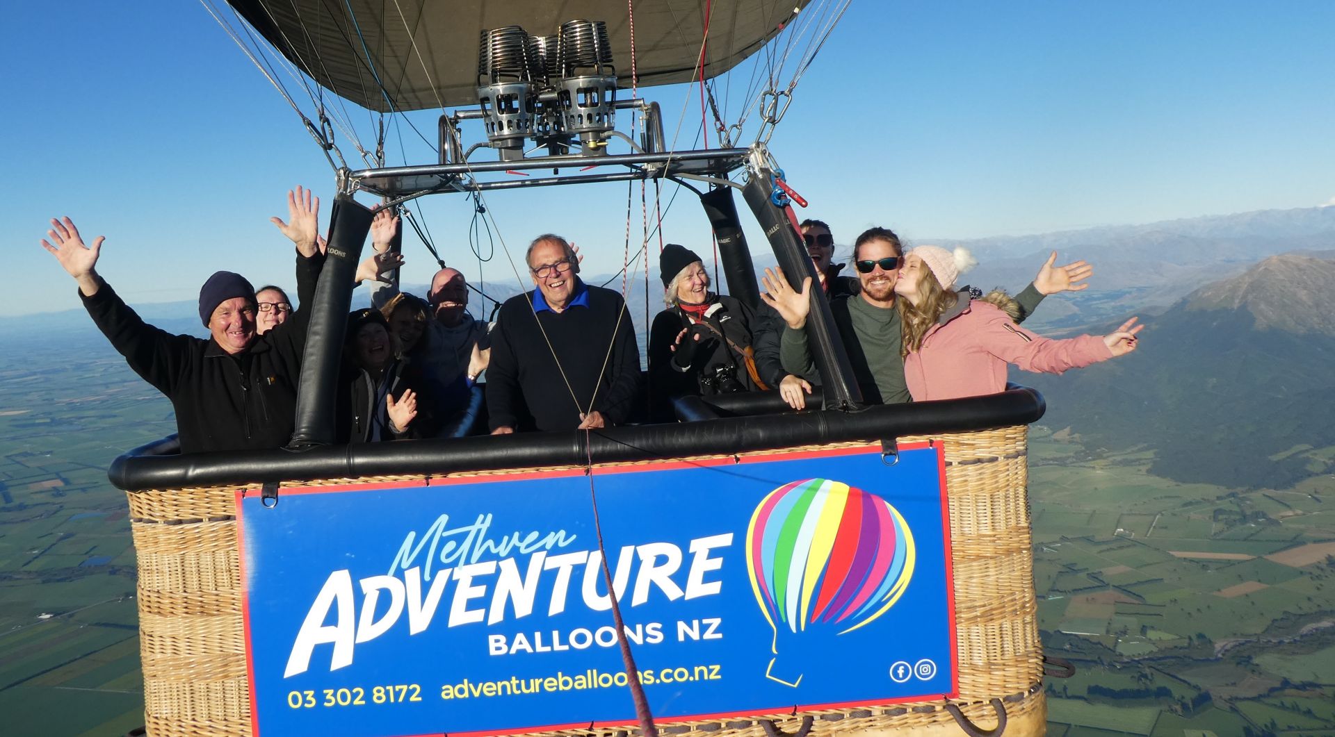 Wanaka Hot Air Balloon Flights