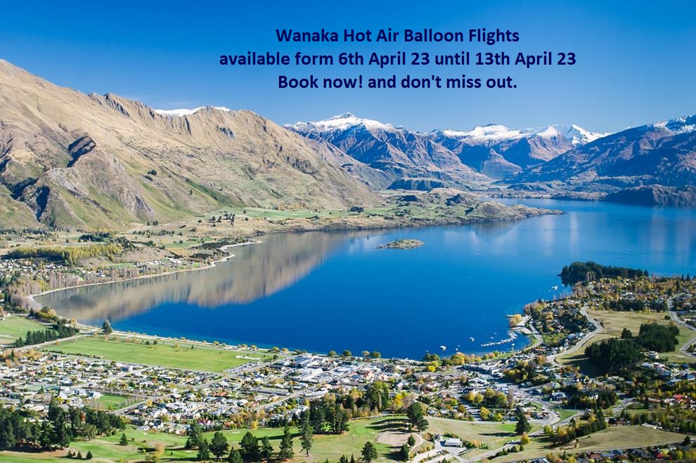 Wanaka Hot Air Balloon Flights