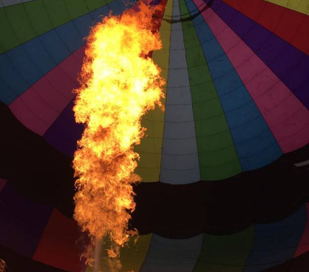 Adventure Balloon flame